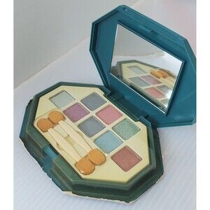 VTG Maybelline Classic Colors Eye Shadow Teal Compact Stormy Ice Blue NOS 1990s
